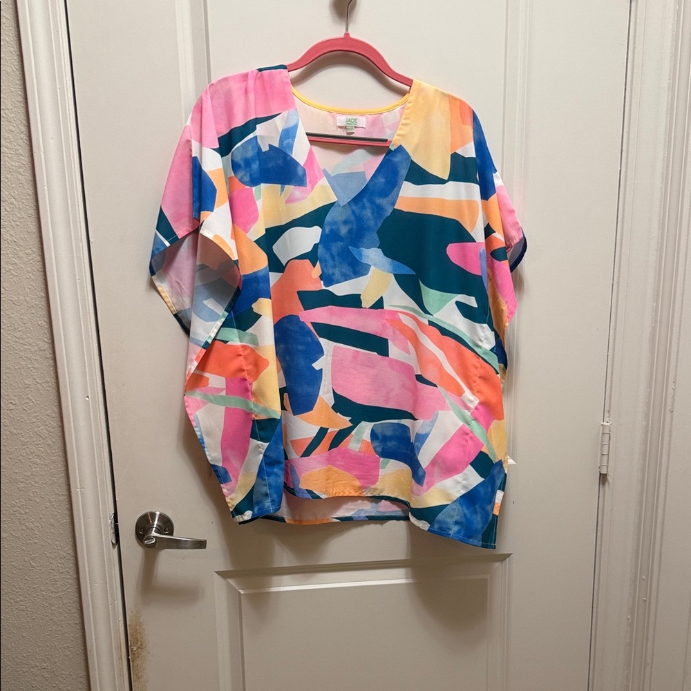 Jade Melody Pink and Yellow Top